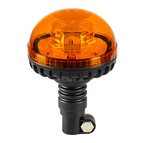 Maják oranžový na tyč pružný, 36× LED, 19 W, 193 × 125 mm