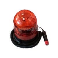 Maják oranžový 12–24 V, LED, průměr 155 mm, magnet + na 3 šrouby