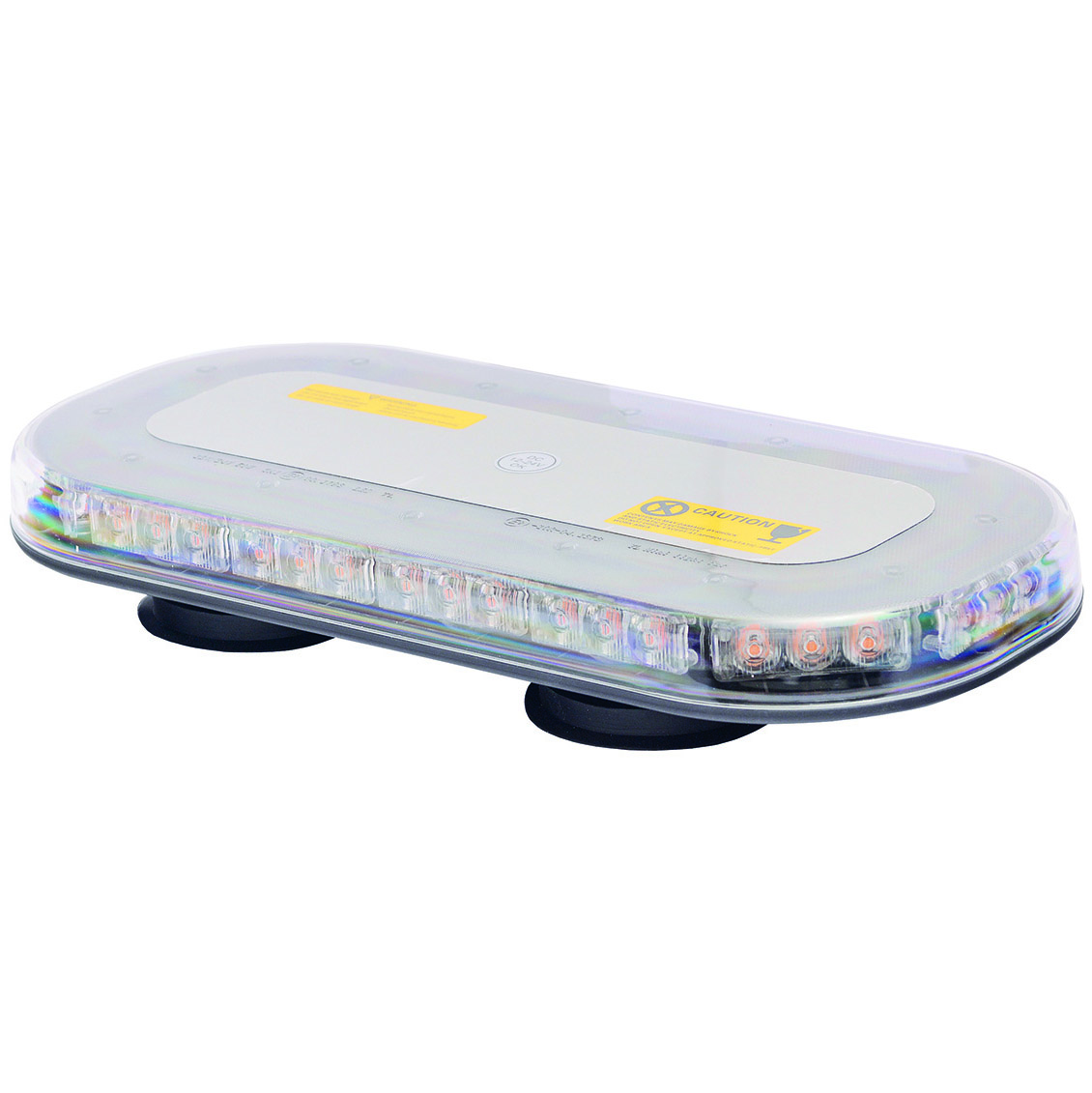 Rampa světelná výstražná, magnetická, 42 LED, 365 × 173 × 47 mm
