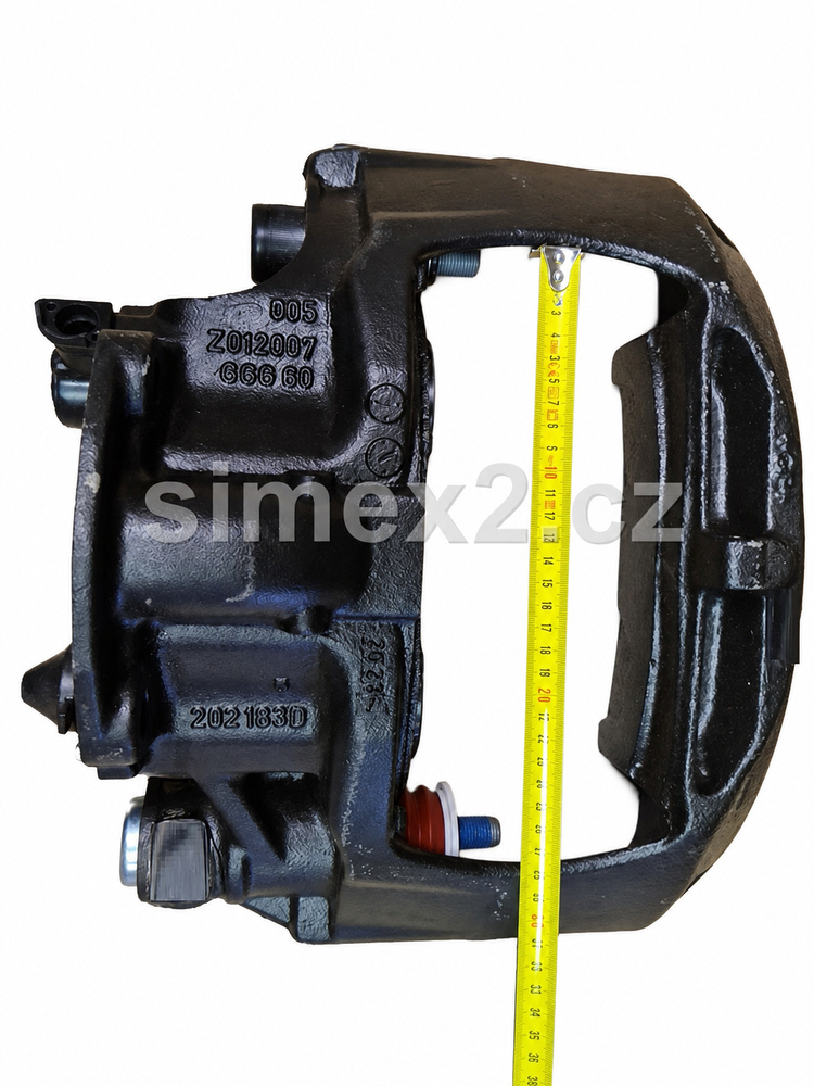Brzdový třmen KNORR SB/SN 22,5" levý, repasovaný
