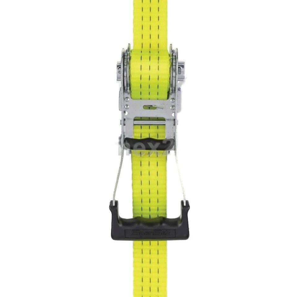 Upínací pás pro převoz vozidel, ETA, pevnost 3T, šíře 35 mm, délka 2,8 m, návlek 1100 mm, s S-hákem